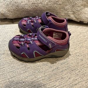 Merrell Kids' Purple and Pink Sandals